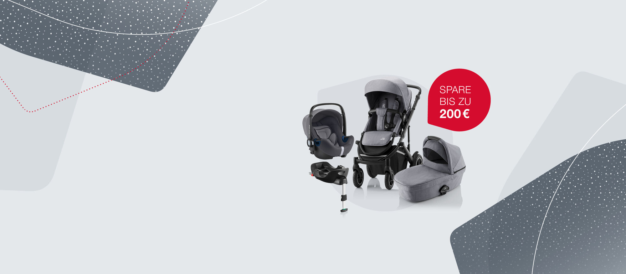 Winter Sale - SMILE III Frost Grey im COMFORT PLUS Set