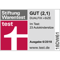 Award Stiftung Warentest 2018