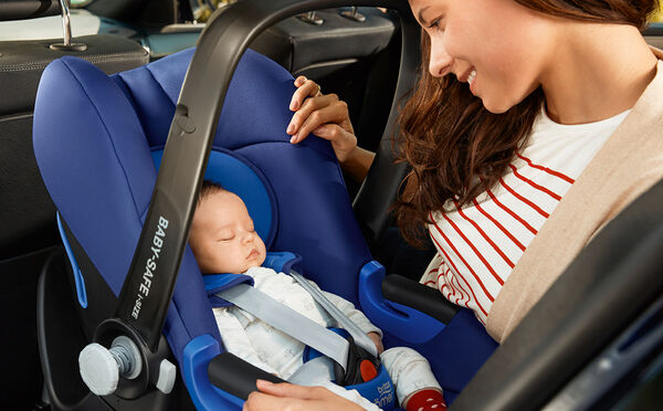 Beruhigende Sicherheit für die ersten Fahrten mit Baby