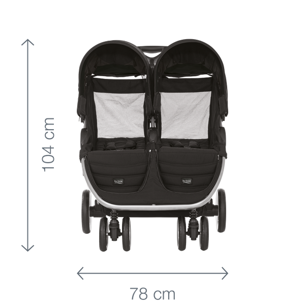 B ready double stroller best sale