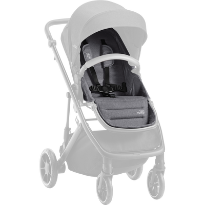 Britax Sitzbezug mit Gurt Elephant Grey
