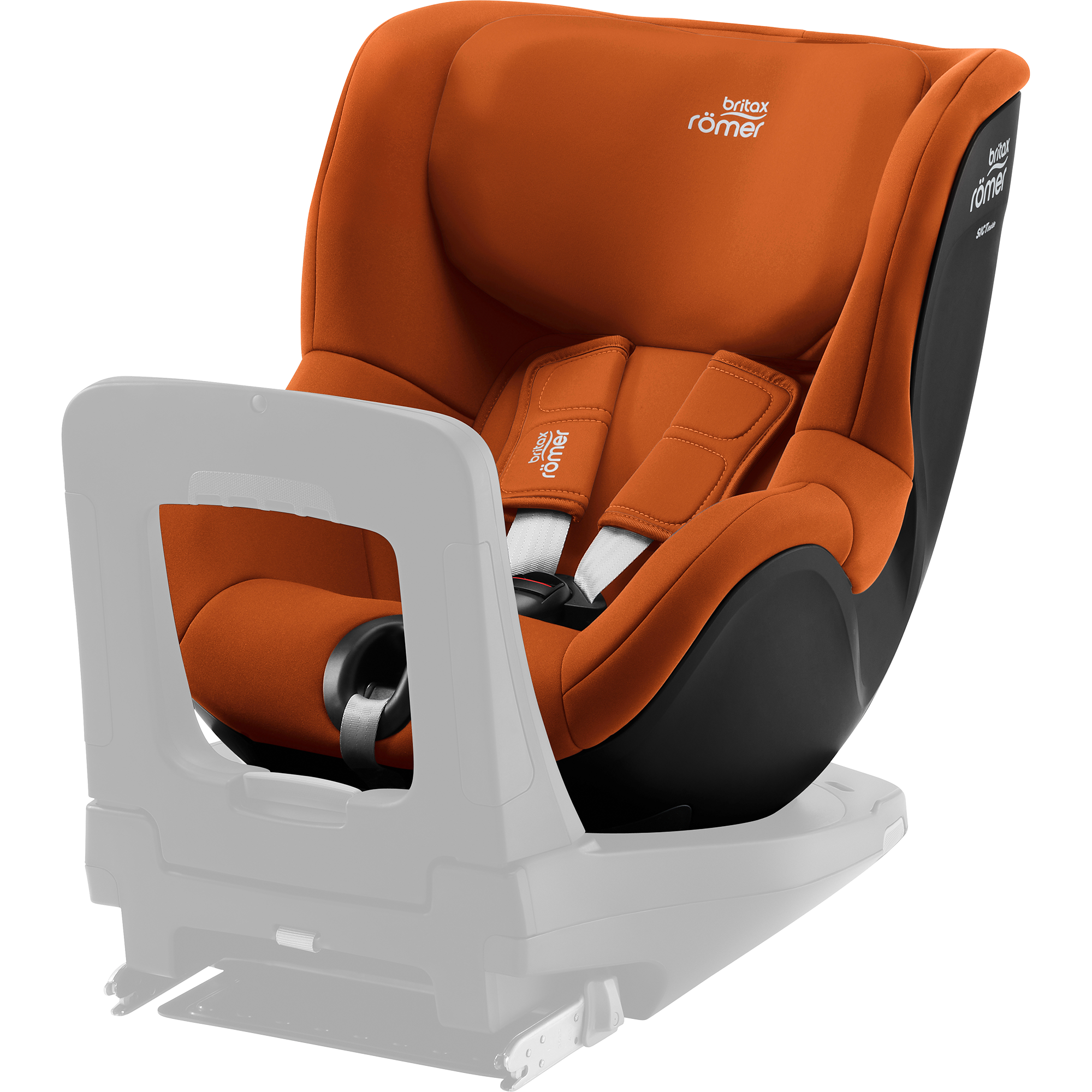 nuna pipa and uppababy vista V3 Travel System Poussette Trio Peg Peg Color:WARM GRY grain REACH certified leather filter_features_Luggage Strap
